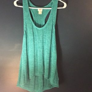 Knitted tank top